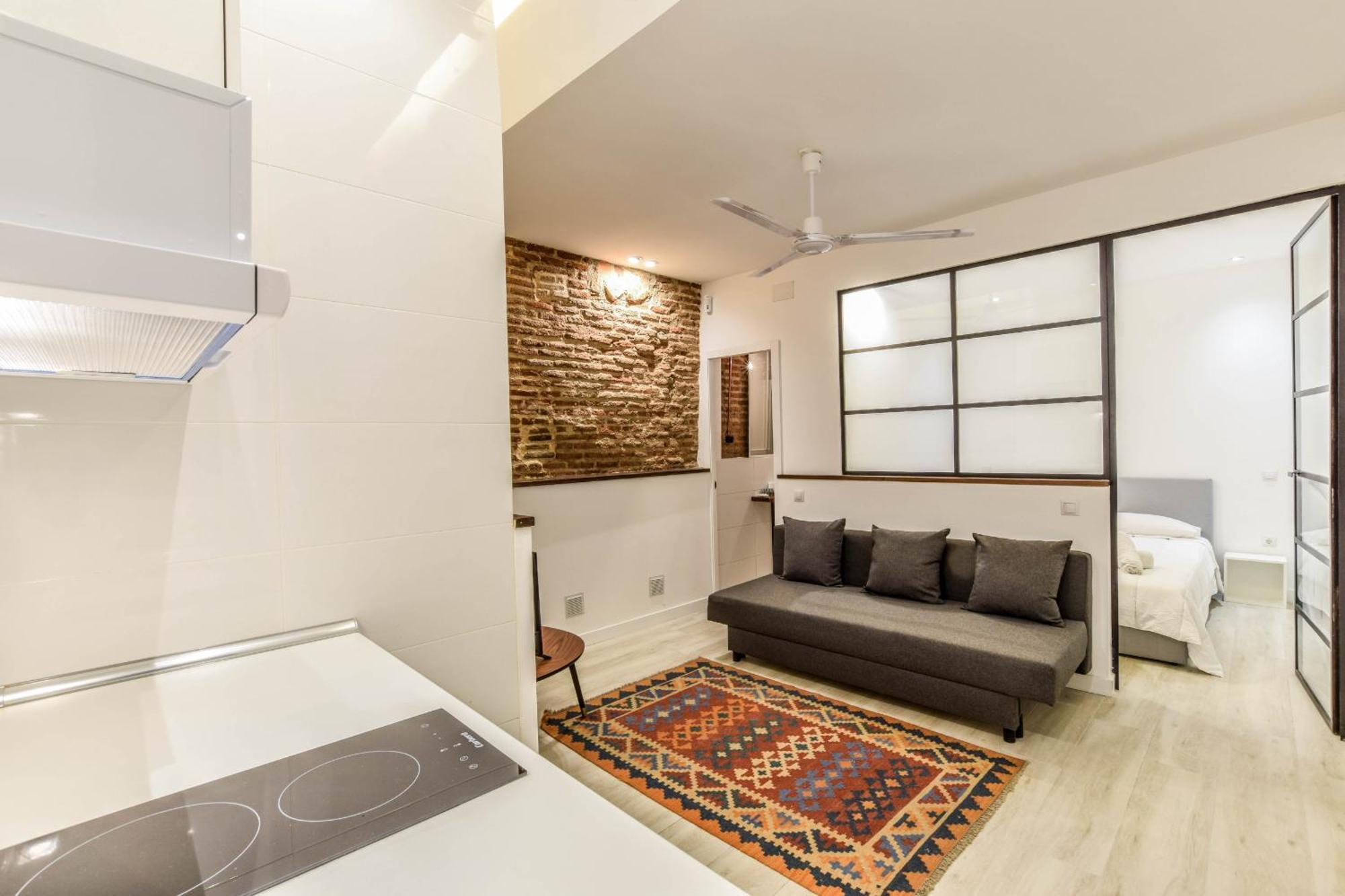 Acogedor Apartamento En Anton Martin Madrid Exteriör bild